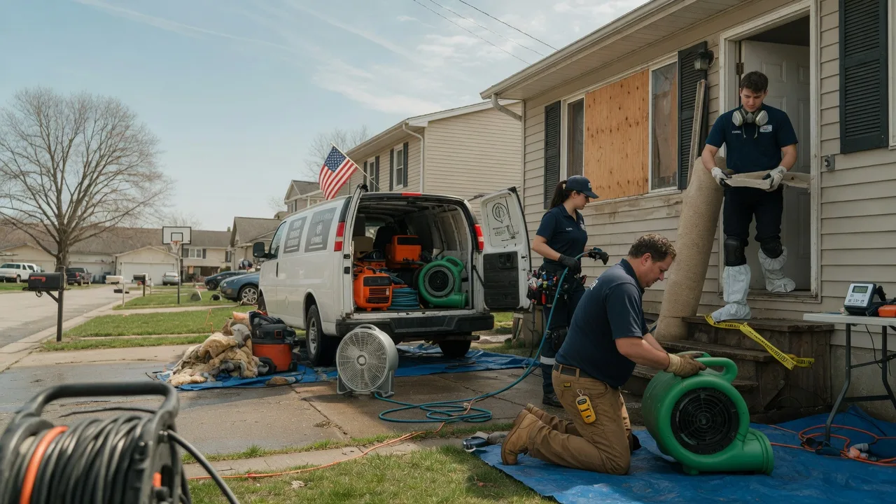 Water Damage Restoration in Brazil, IN near me